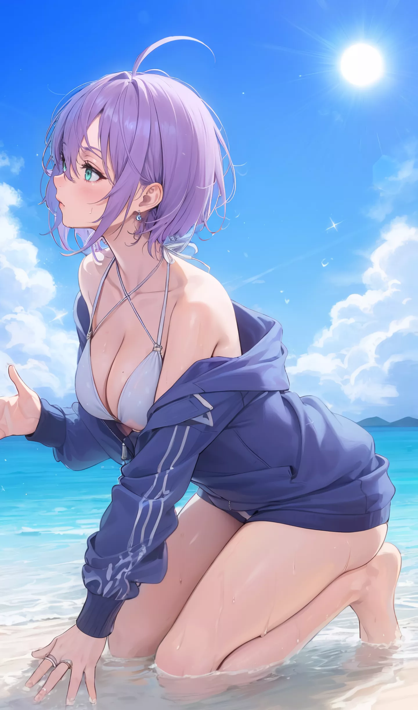 Afternoon on the Seashore posted by CheetahSperm18