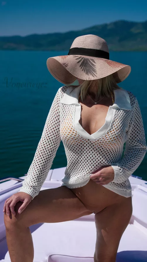 Always up for a boating trip. by Voyeureyez