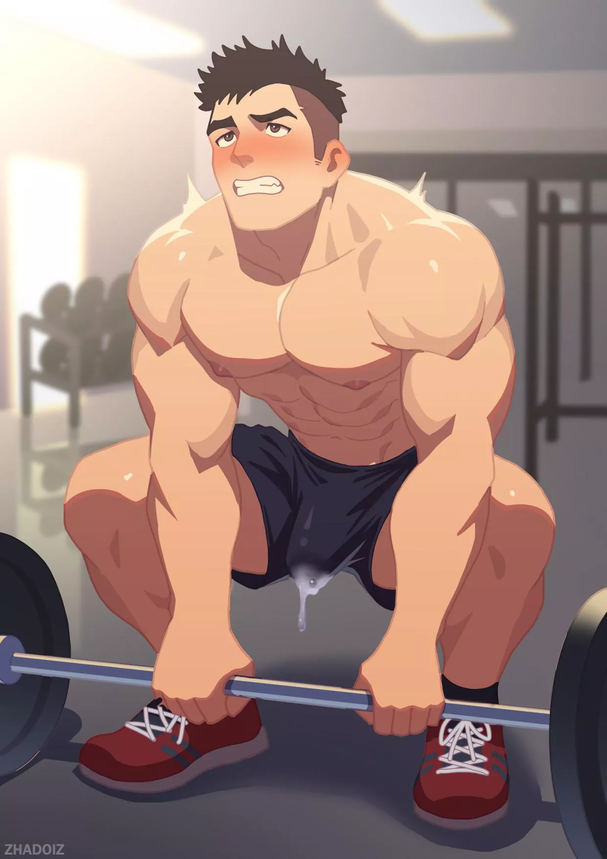 At the gym (Zhadoiz) posted by yumusua