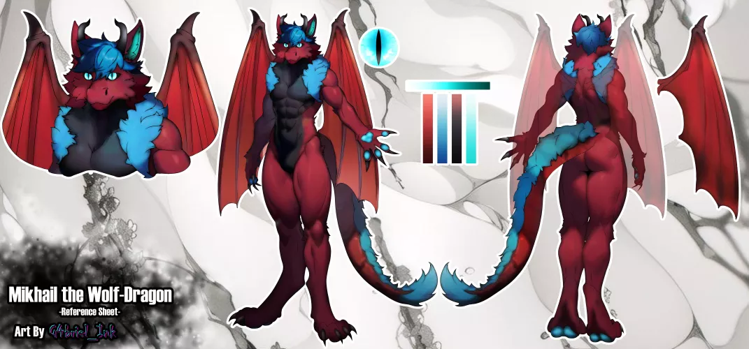 Character i do recently for a customer, meet Mikhail! by Ink_G4briel