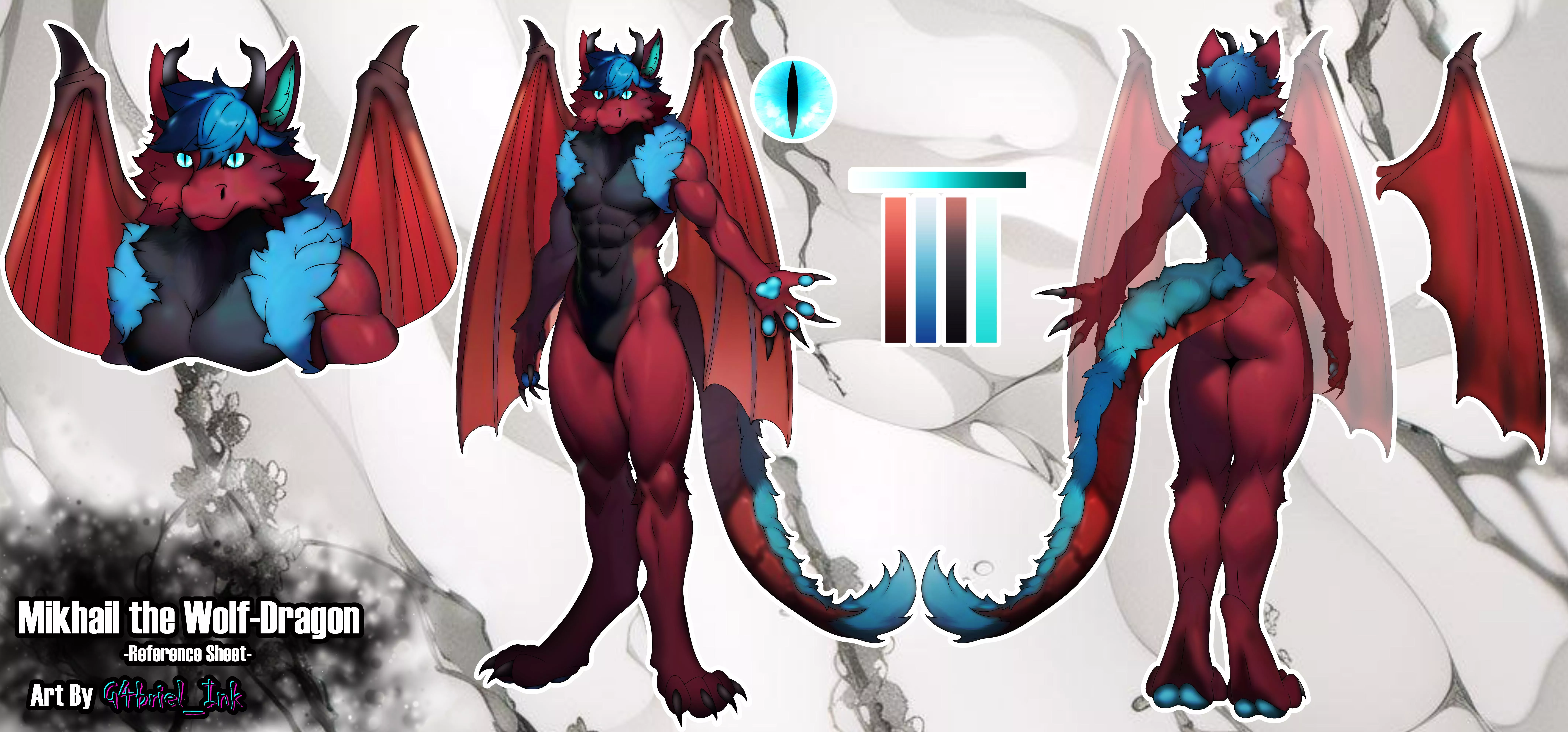 Character i do recently for a customer, meet Mikhail! posted by Ink_G4briel