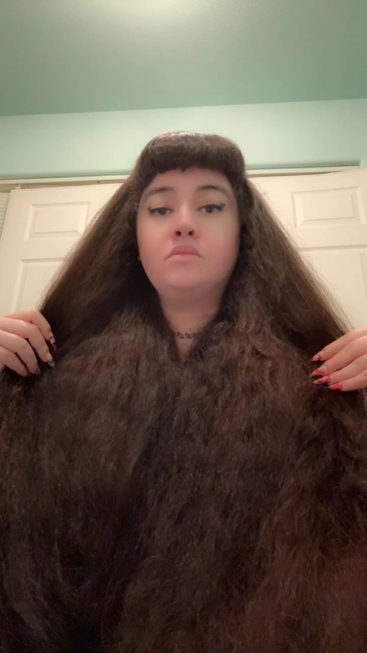 Come with me, under my hair blanket posted by CupcakeMouth