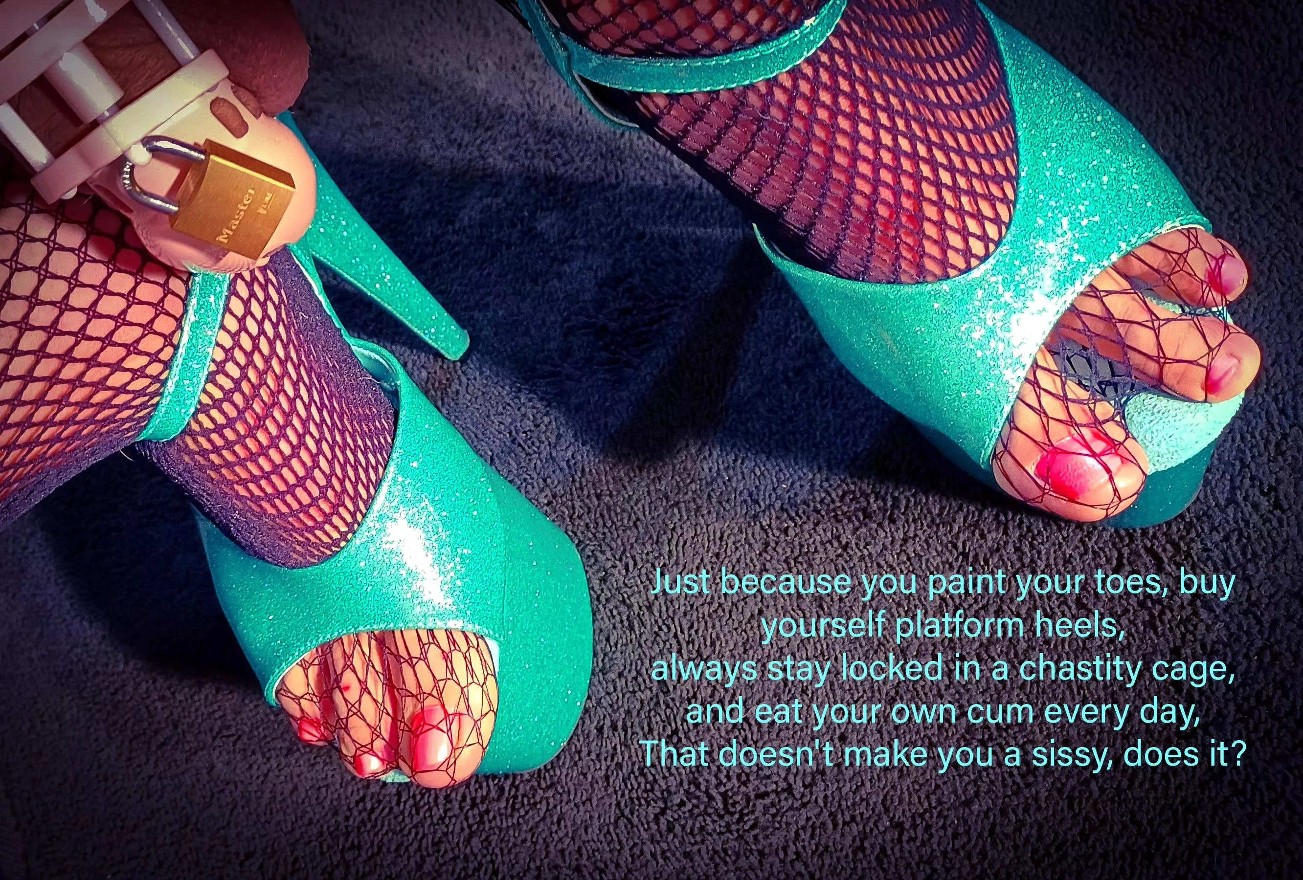 Don't leap to conclusions just because I'm sucking your cock posted by SissyCuckAva