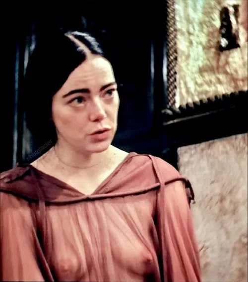 Emma Stone See Through in Poor Things (2023) by HotGlacier