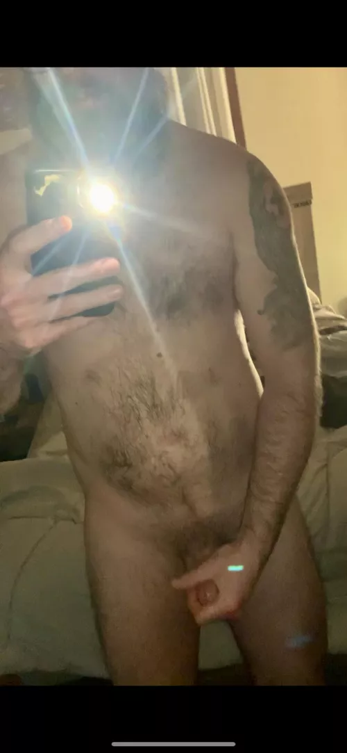 Had to rub one out this morning! 💦 by Beardedmuscle9