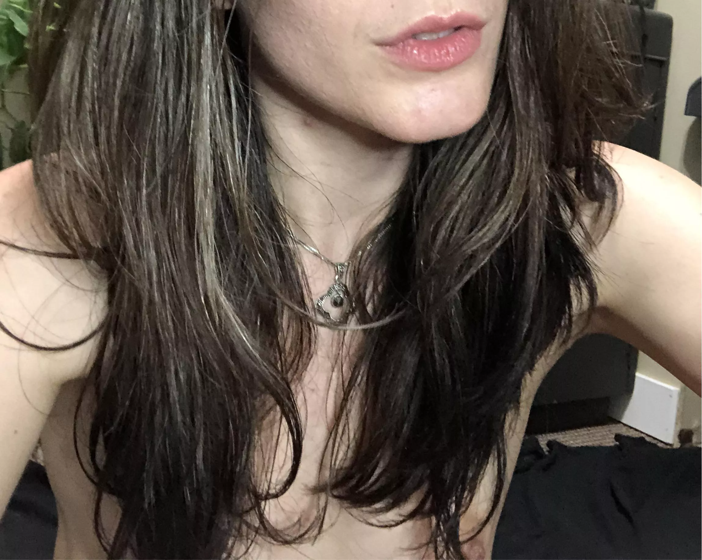 I don't actually enjoy my natural colour, but I love the white hairs too much to dye it posted by Omphidian