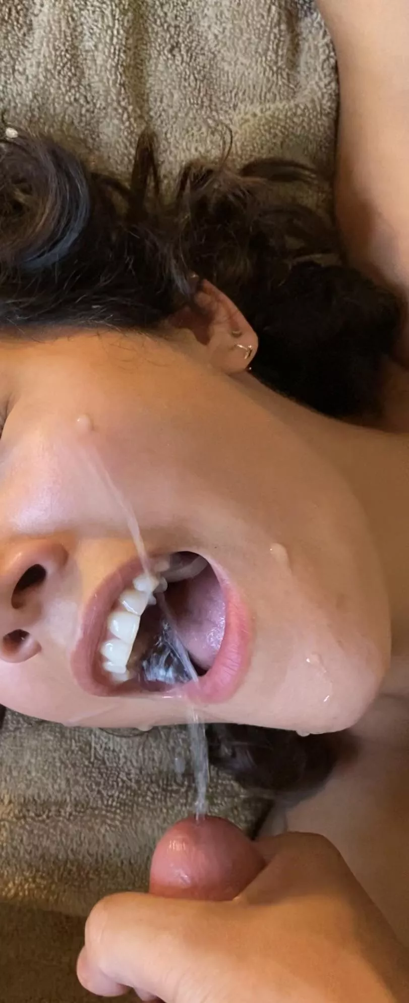 I let him cum wherever he wants posted by tricetimes