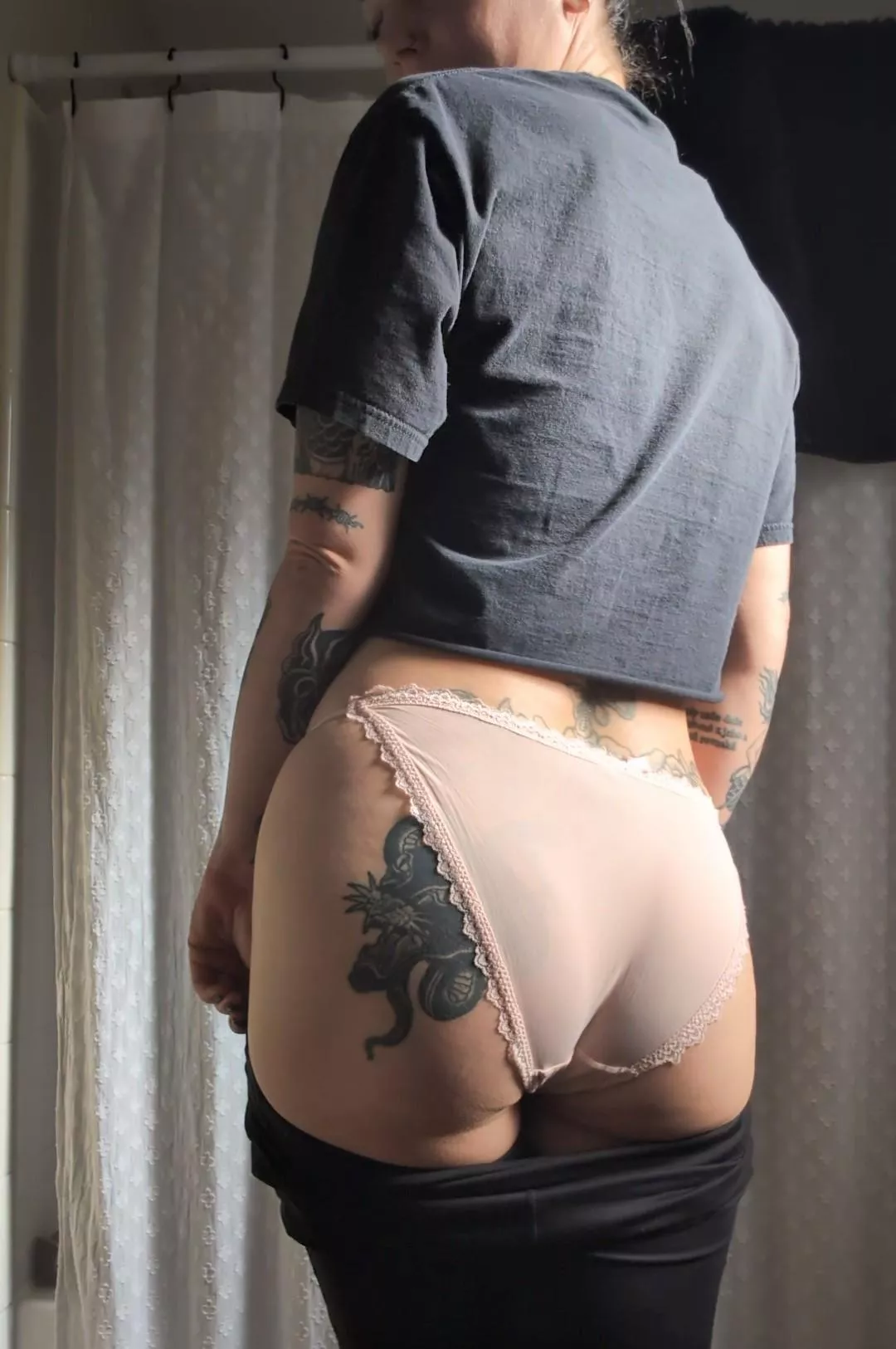 I think these look pretty good on my lil butt.. don't you think? 💓 posted by Limp_Trifle_9832