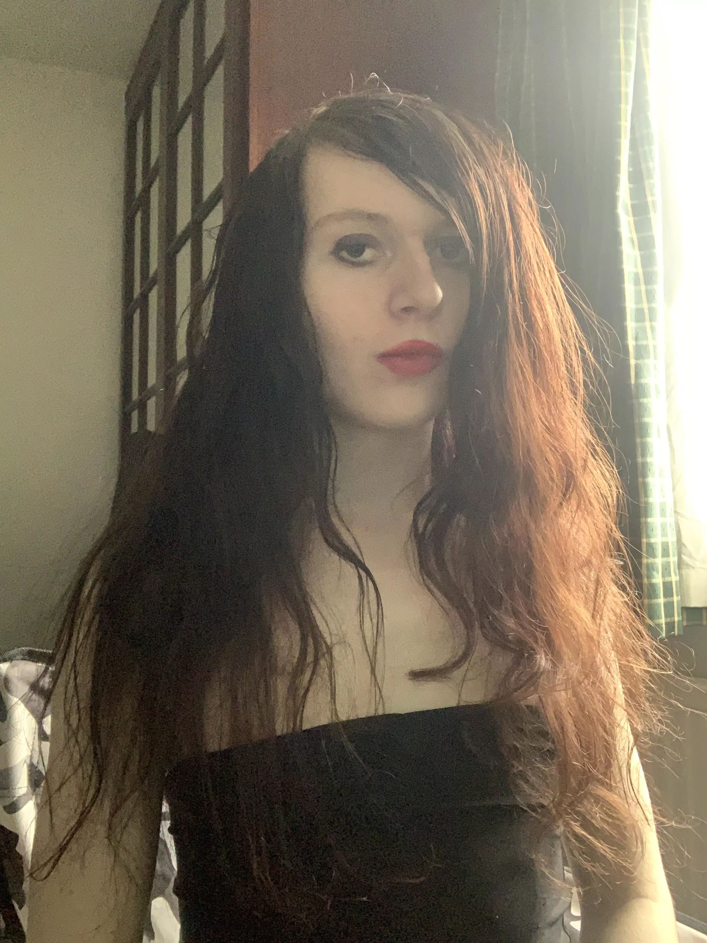 just a goth boy in a black dress🦇 posted by punishedsauce