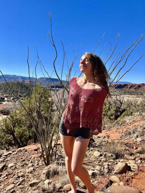 Me and the Ocotillo by KinksAlongTheWay