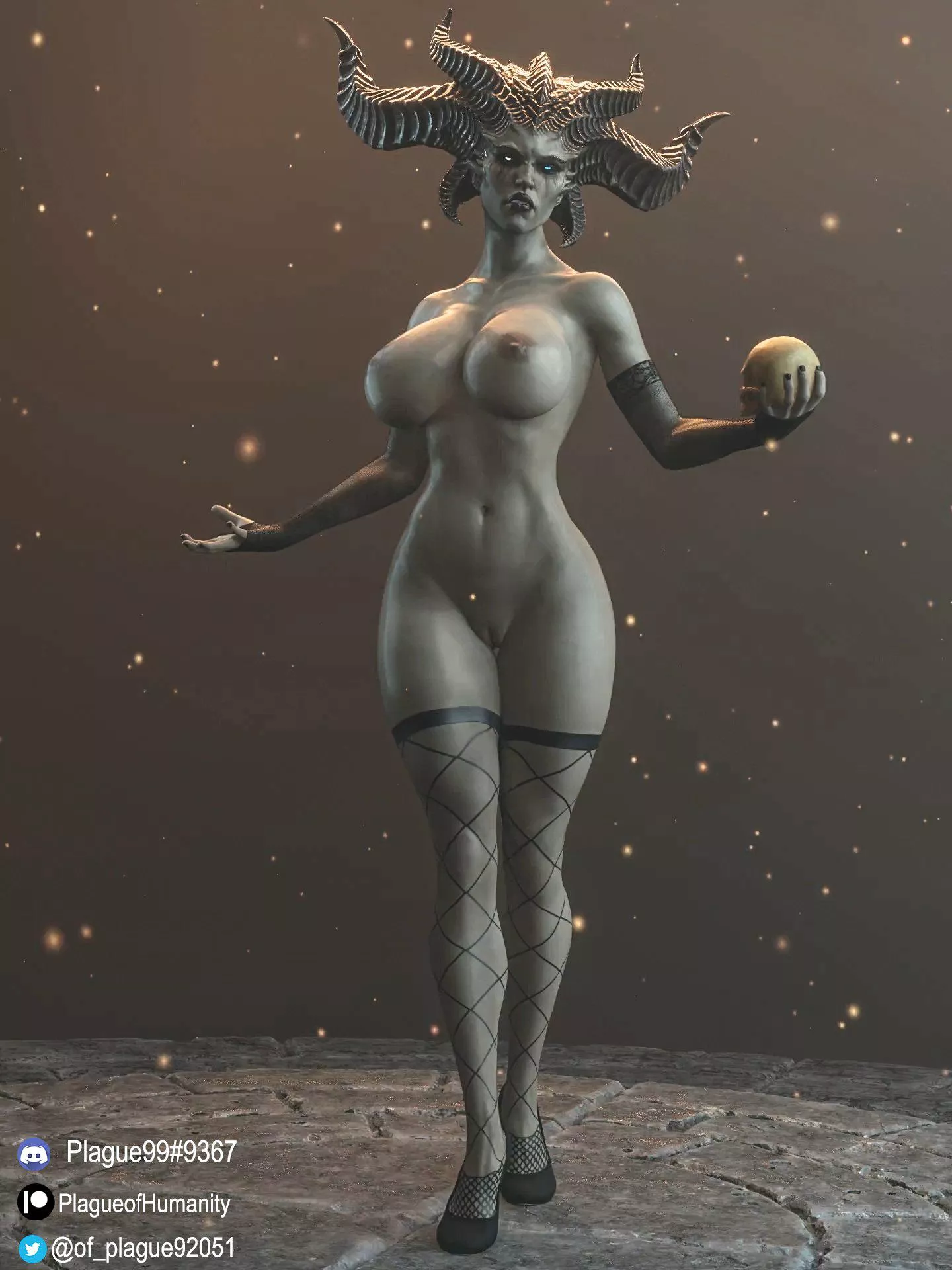 Mommy Lilith (Plague of Humanity) [Diablo IV] posted by Poke-Oji