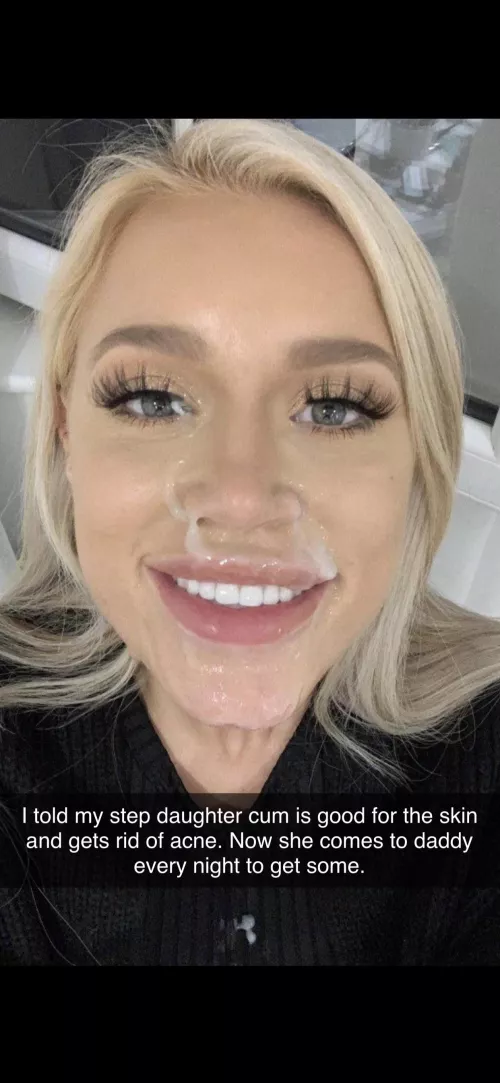 My step daughter begs for my cum every night. by CH4512