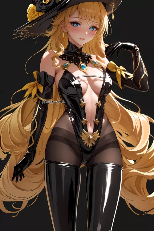 Navia [Genshin Impact] by CheetahSperm18