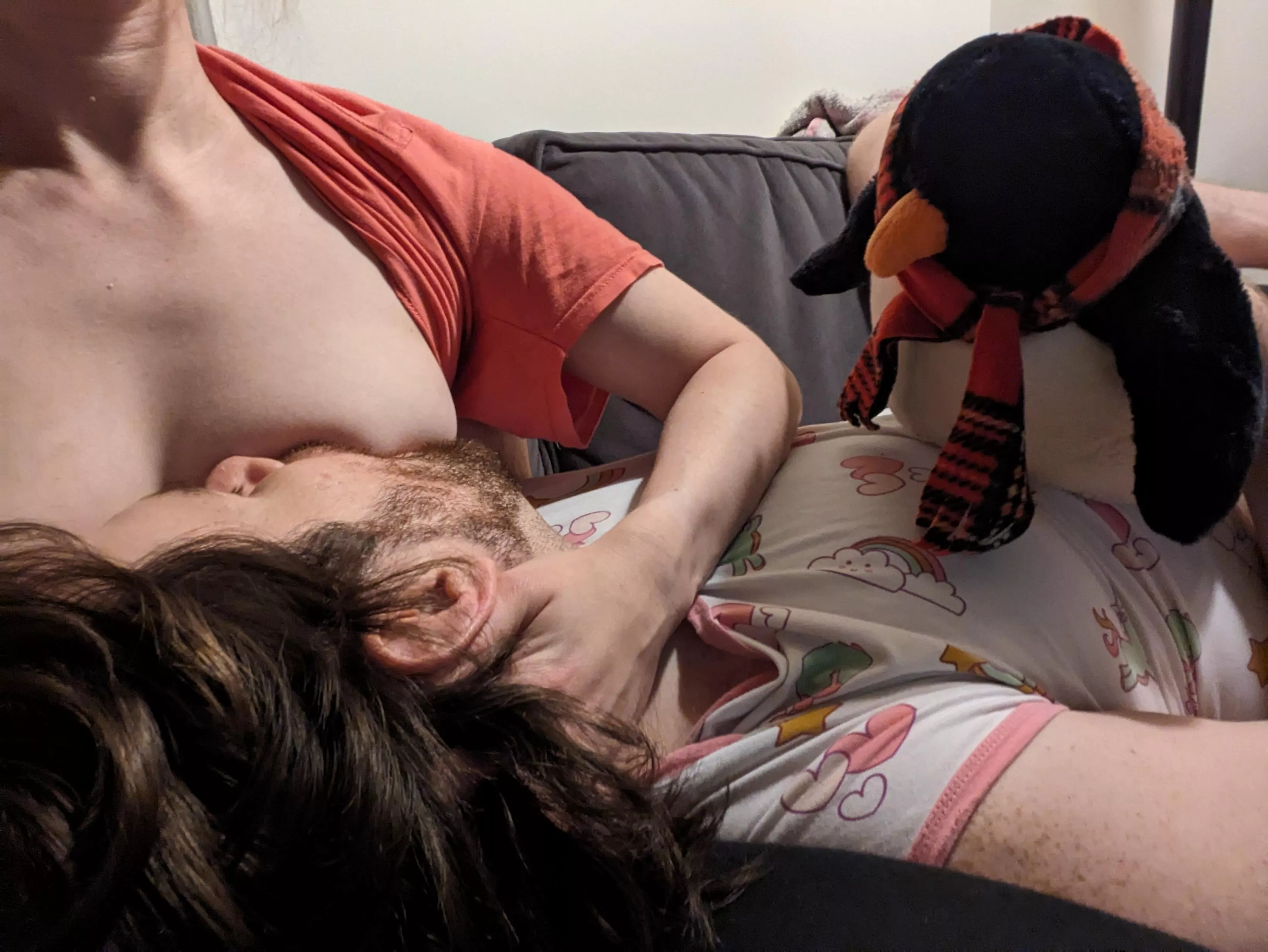 Nursing time with Mommy posted by LocalPersonage