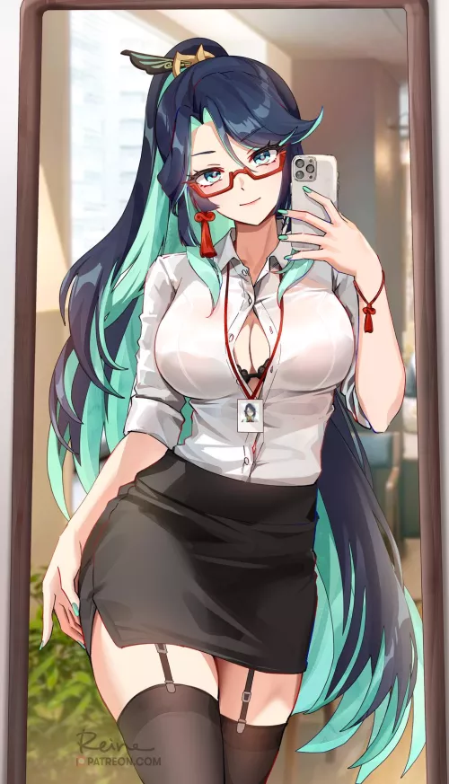 Office Lady Xianyun by xSaviour_N