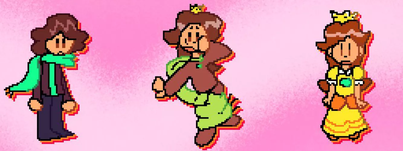 Princess Daisy TG TF [Original] by CrystalLmao