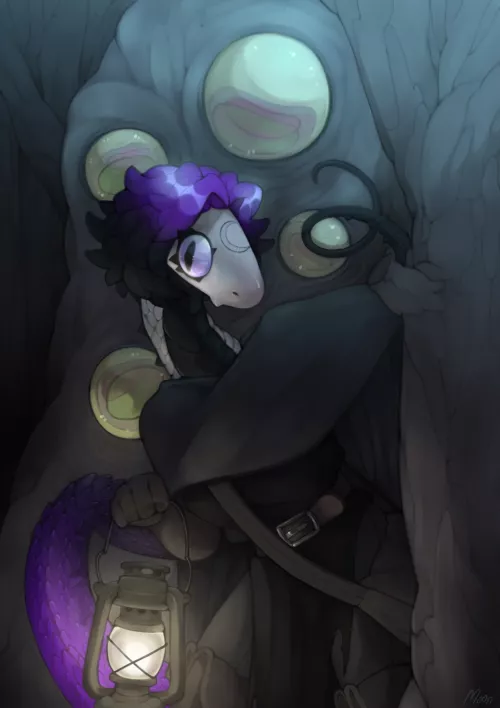 Solo expeditions are scary! by MoonieTheCatt