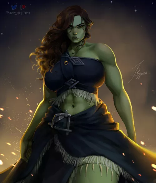 Strength meets elegance (ave_poppea) by Lusty_Commissar