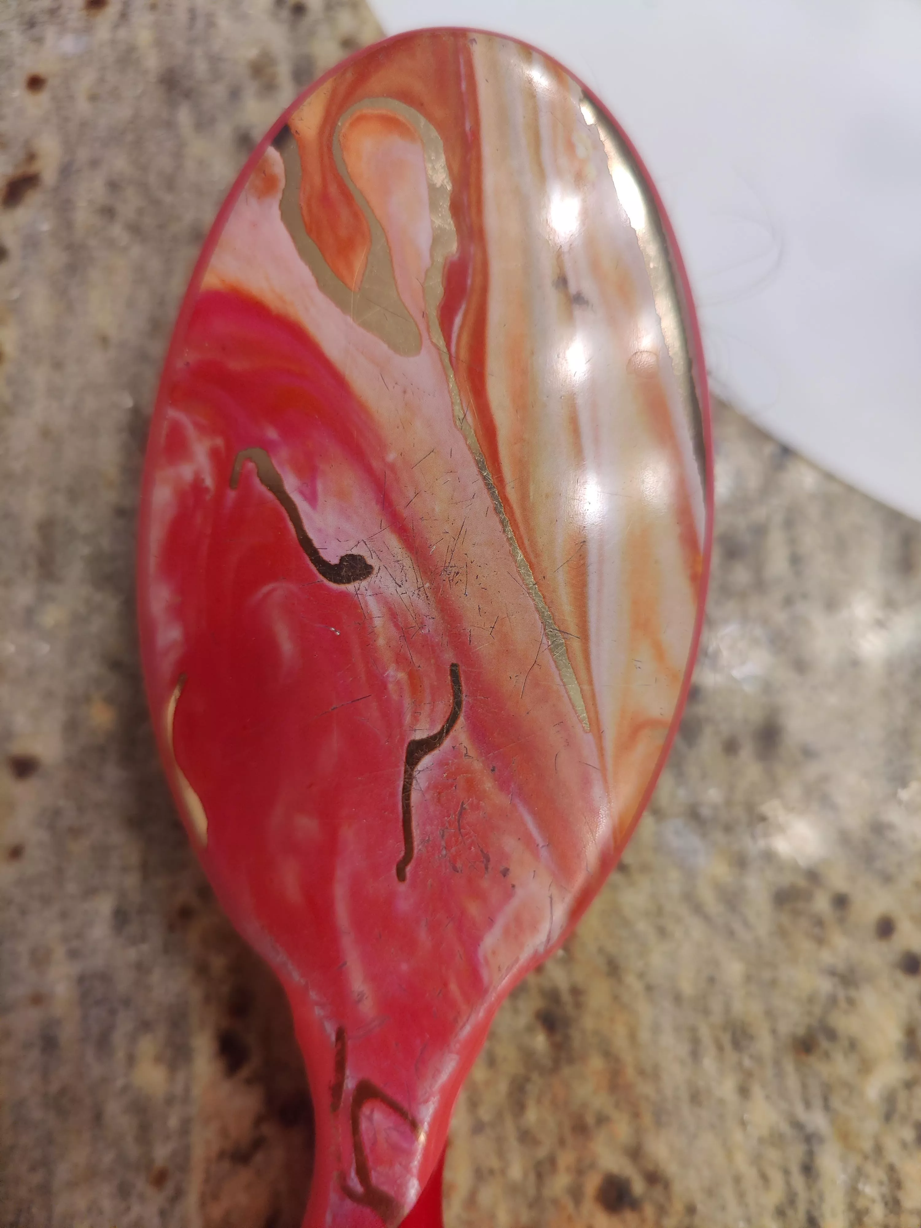 The design on my hairbrush has always kind of grossed me out... posted by iPodShuffleIn2023