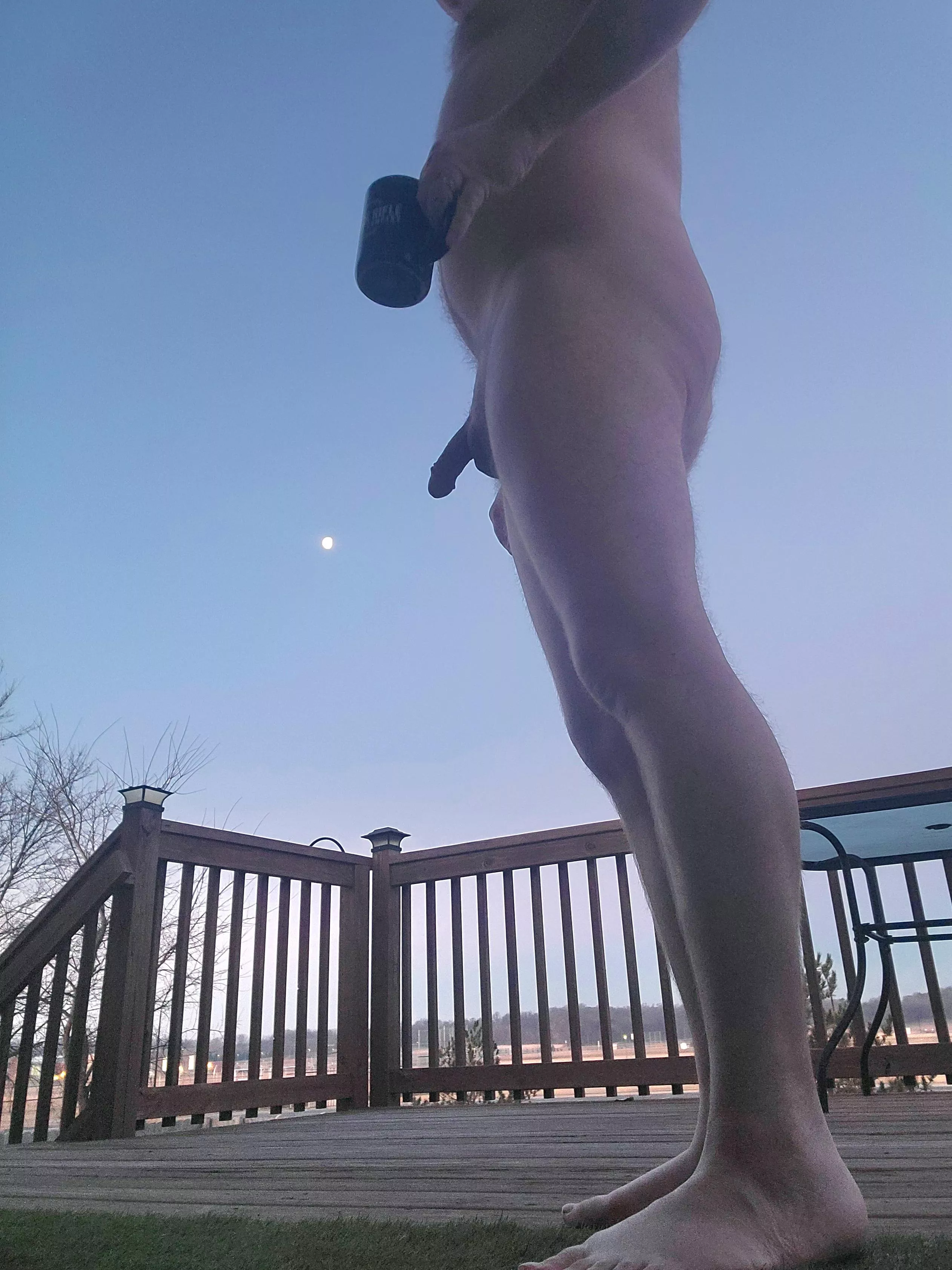 There's something appropriate about the moon still being visible for this morning's coffee. Happy hump day CGW ☕️😘 posted by Nomartian99