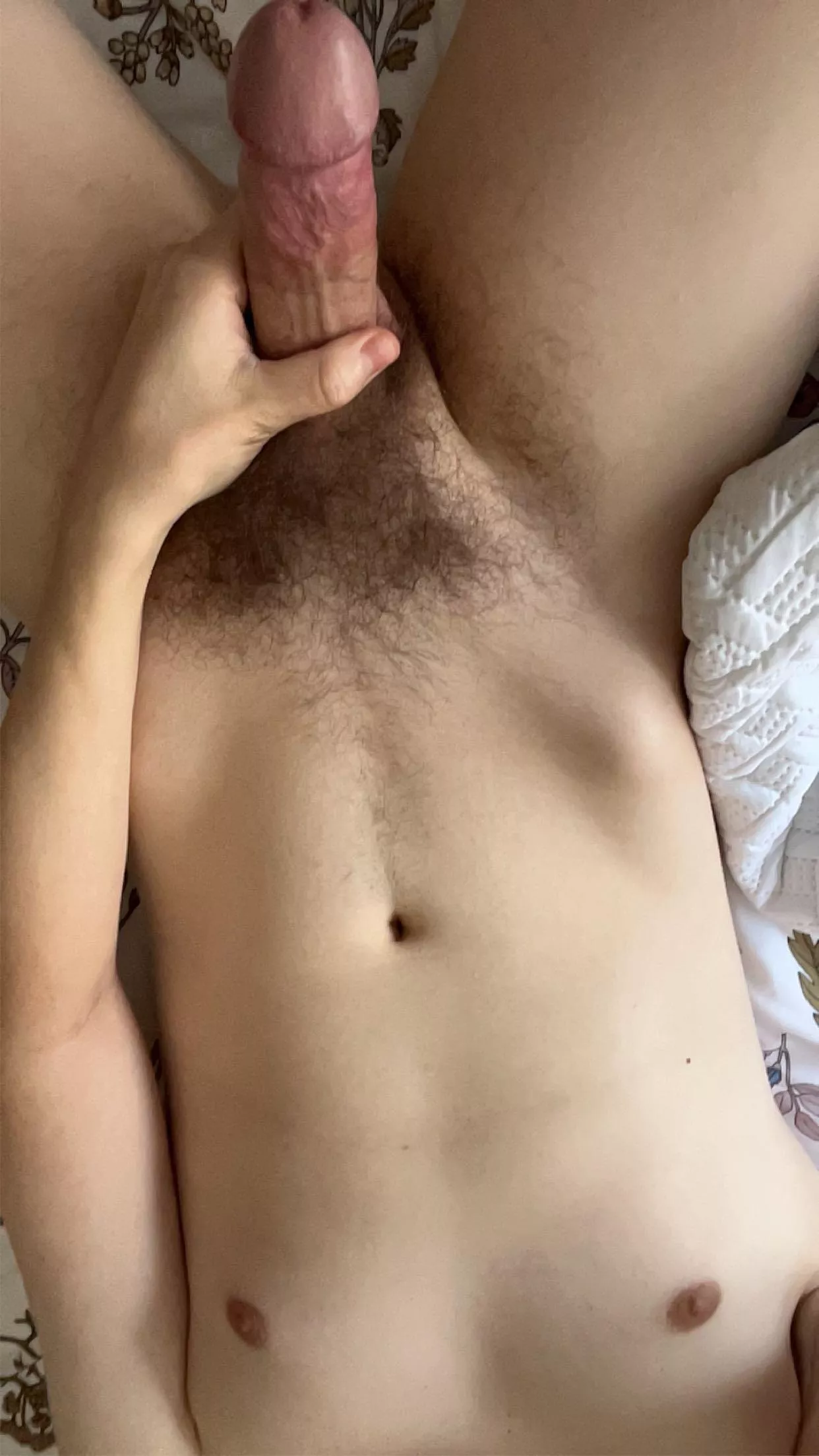 woke up rock hard 😅 could you fit my thick head? (23 bi m) posted by sethallenn