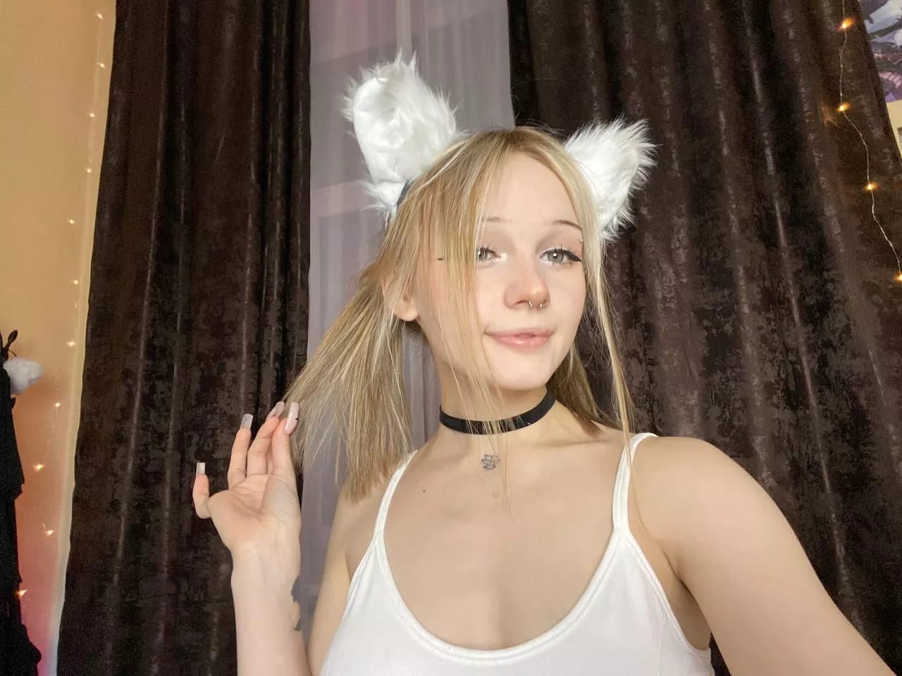 you'd like to touch my fluffy ears, wouldn't you posted by GreyShelter