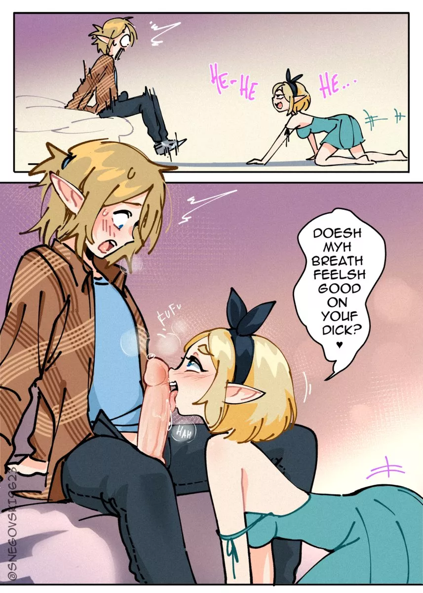 Zelda teasing Link (Sssnegovski) posted by Best-Translator-8876