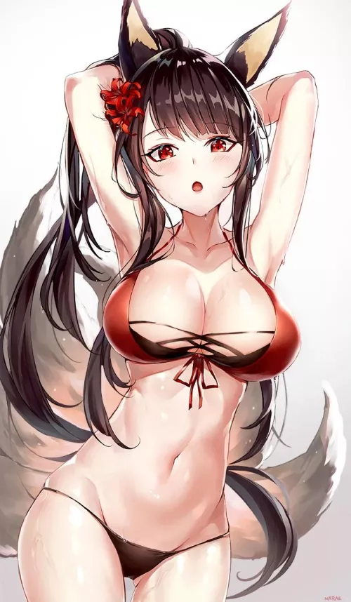 Akagi [Azur Lane] by theloverofcake