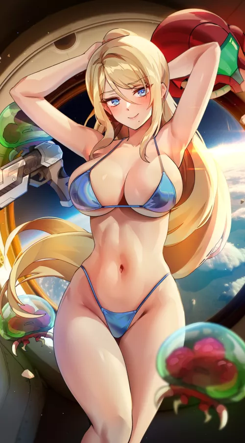 Bikini Beauty Samus by Terran117