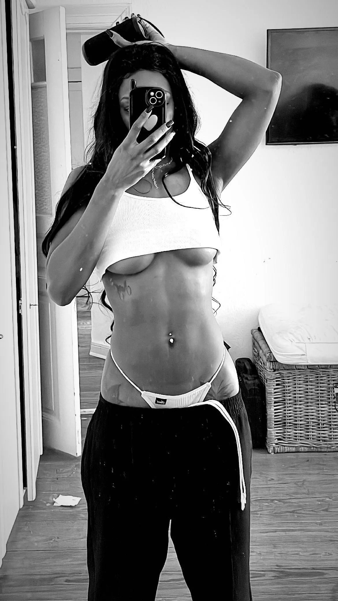 black and white with underb00biessss posted by _StormySin