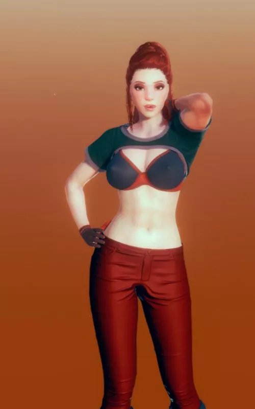 Brigitte teasing by 88Lucid1