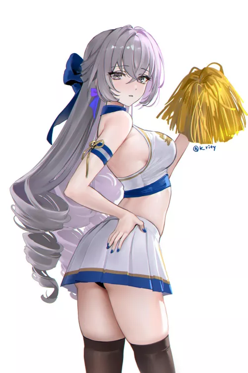 Cheerleader Bronya [Honkai Star Rail] by CheetahSperm18