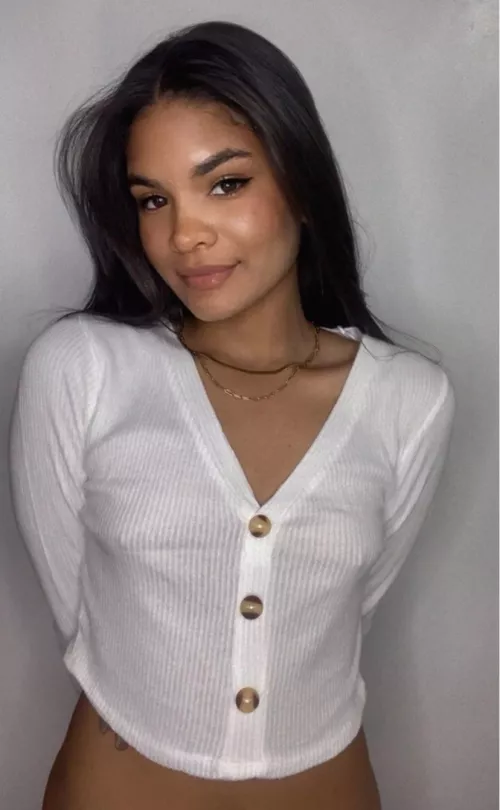 Do you think this crop top is cute? by BlondieYorkie22