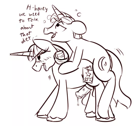 Family Bonding (artist:emberkaese) by PonyClopAccount