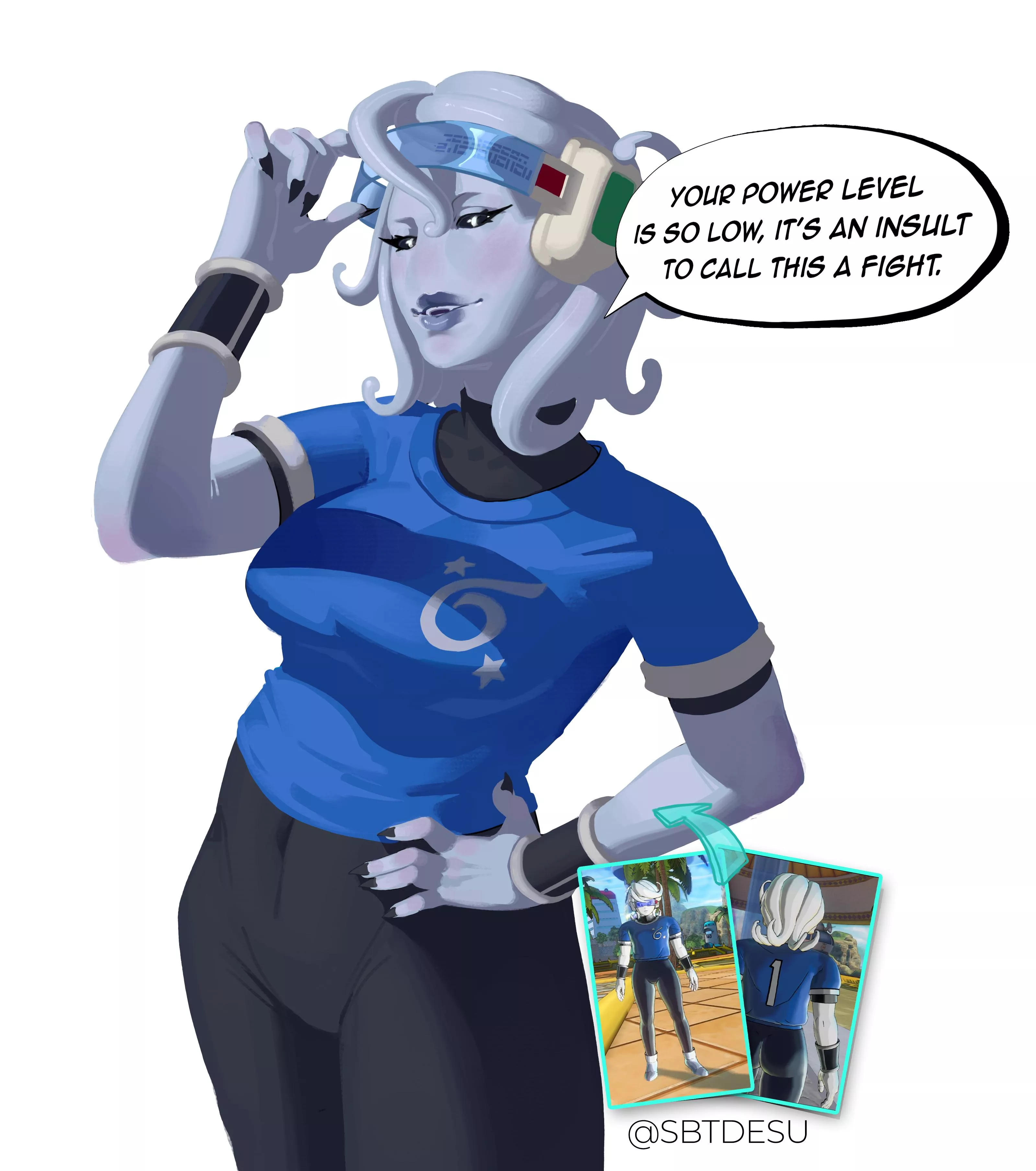 Female Majin [Original] posted by Sabethai