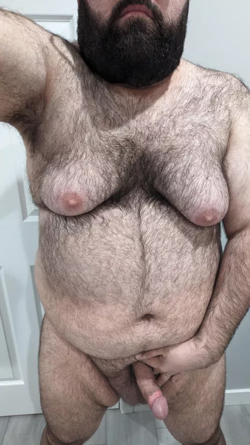 Fresh out of the shower. by NakedMrGamer