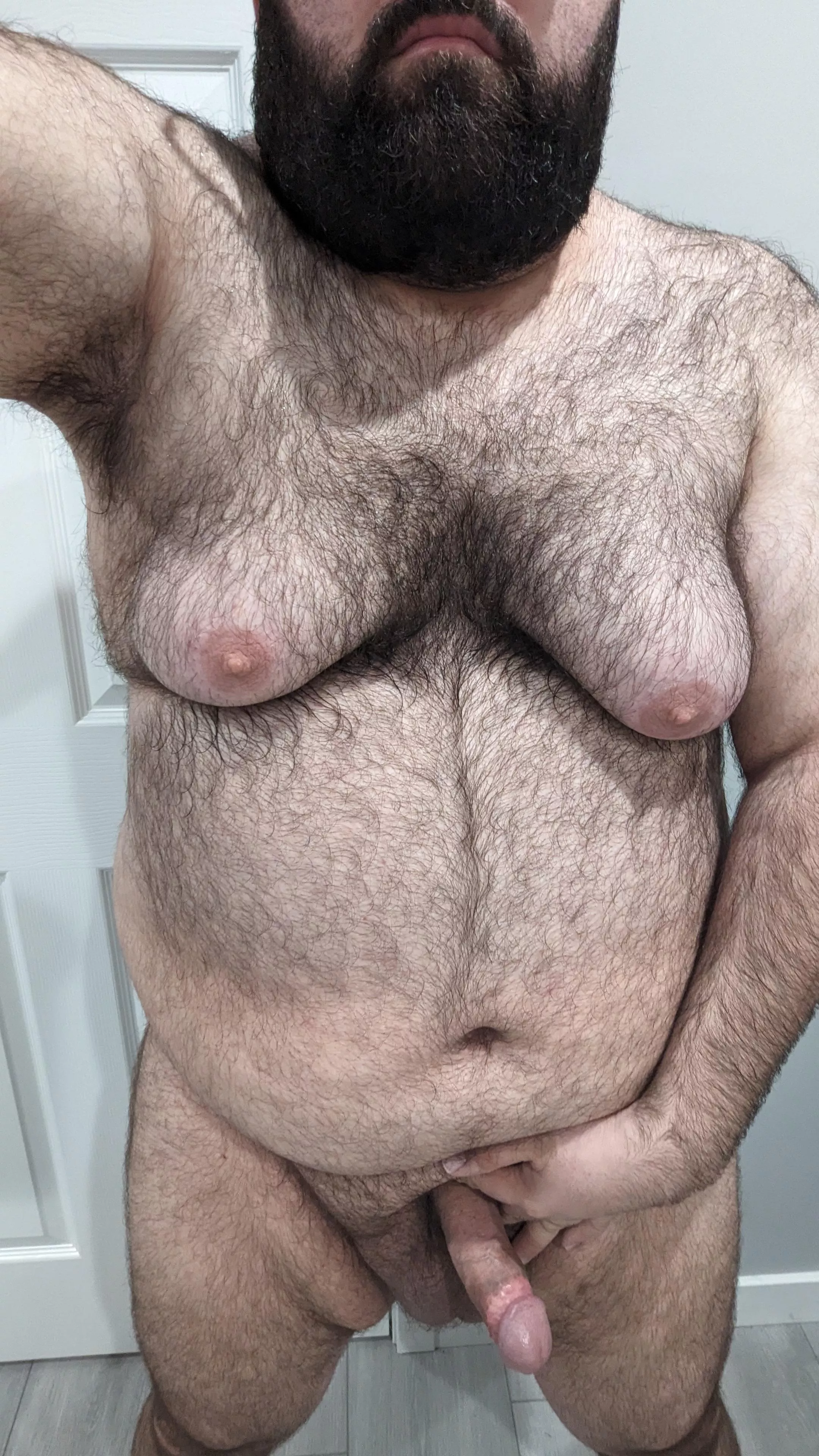 Fresh out of the shower. posted by NakedMrGamer