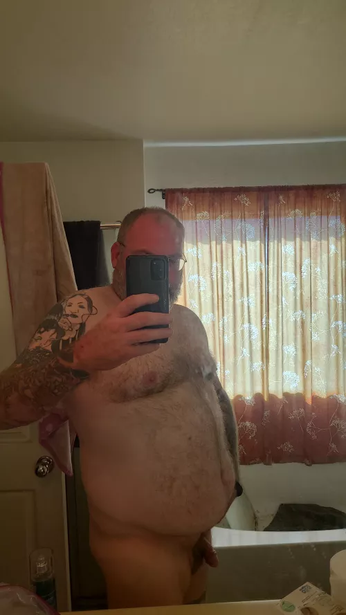 Fresh out of the shower, time to get dirty again by doesntmatterreale