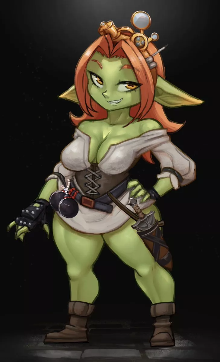 Gabriela Wrench Oc design commission, by @dddoodles posted by morapol