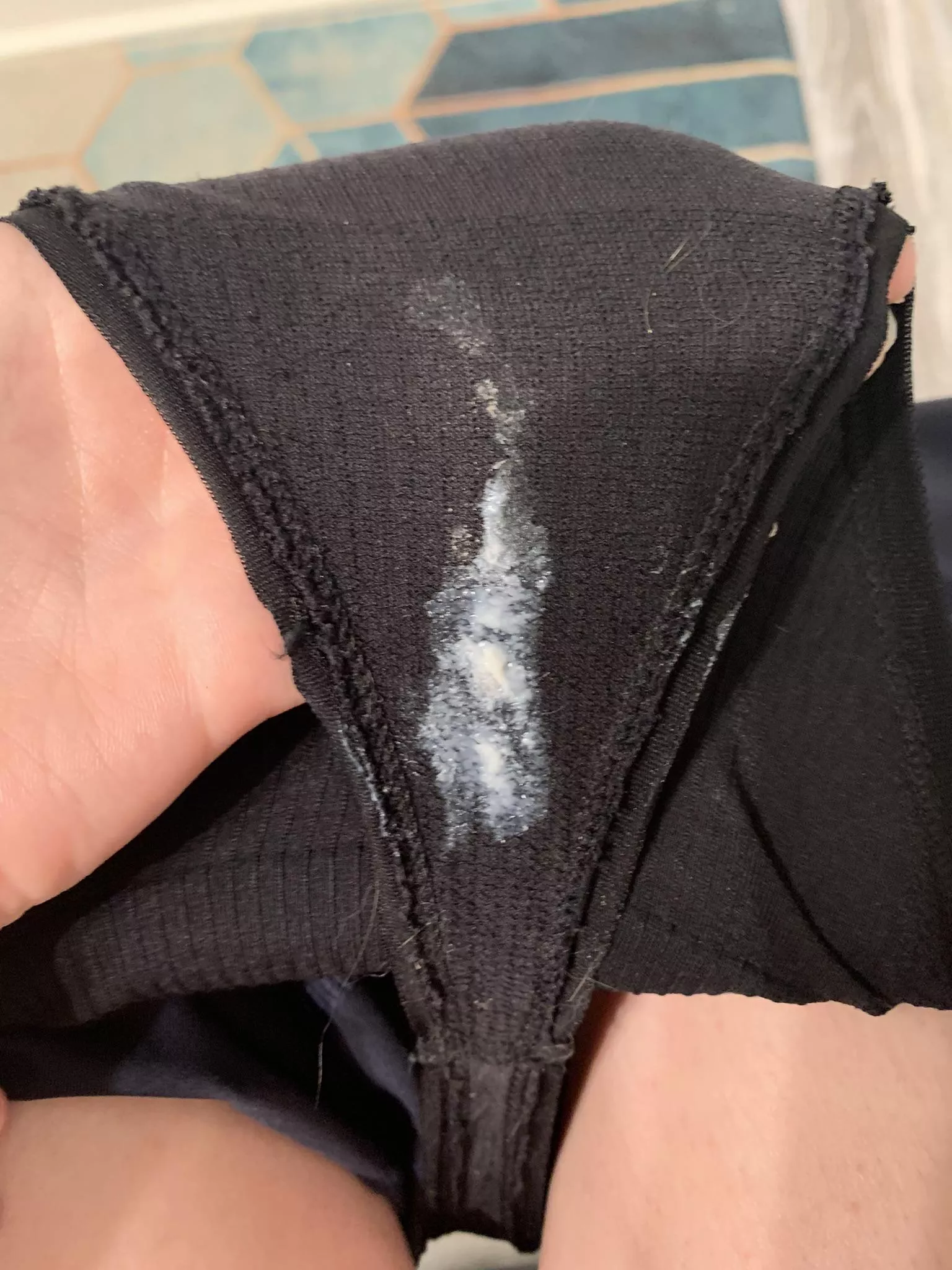 Hmmm wonder what made that mess🫣 posted by sugarandcyanidee