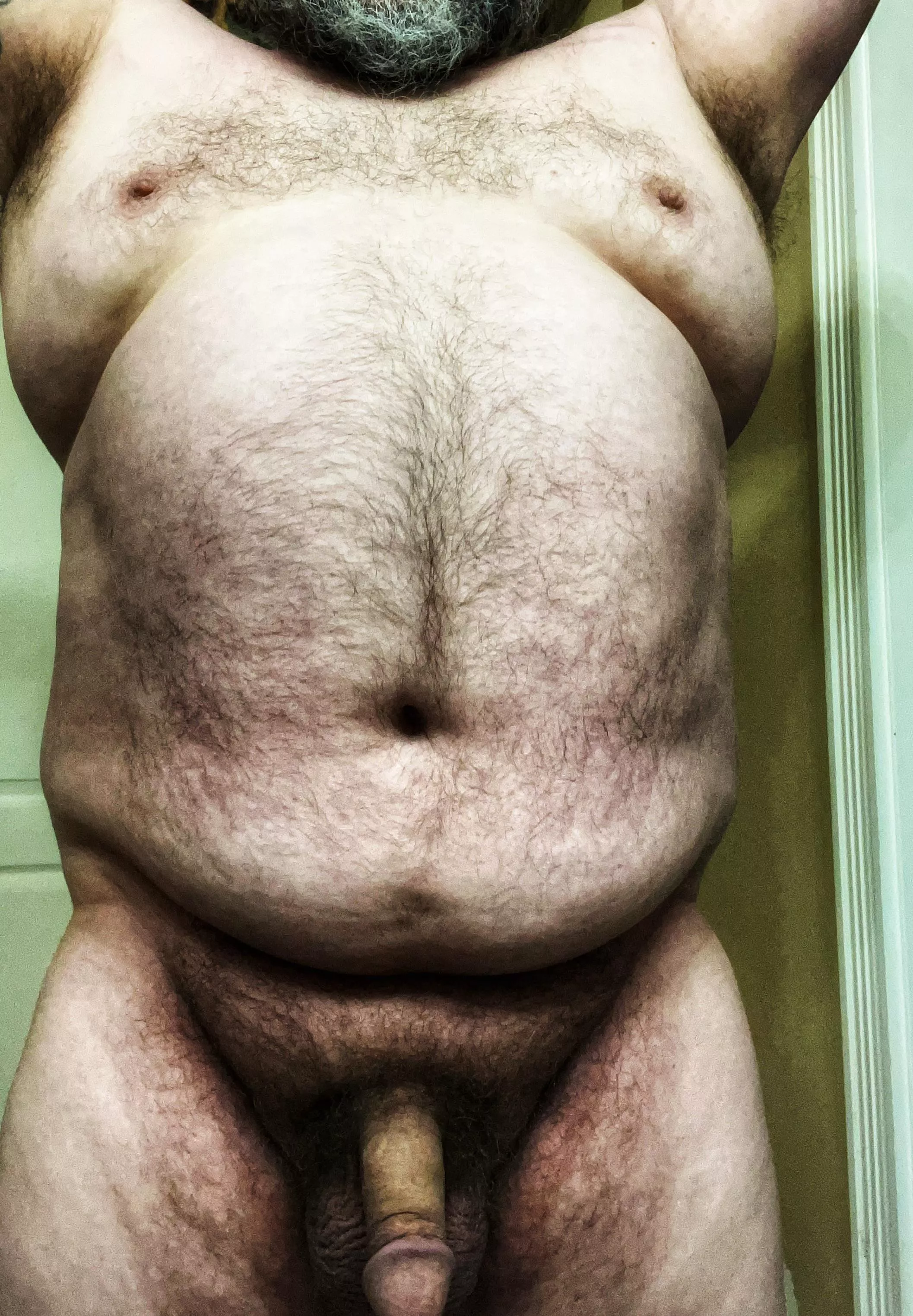 I am a big burley bearded guy finally enjoying my body. posted by TabacBear