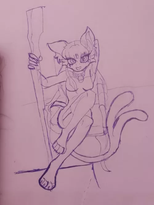 I'm drawing (some) OCs on traditional for free by Jitterig