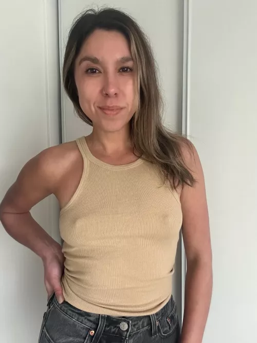 It’s hard to hide these eraser pokies with no bra by Budget_Ad6317