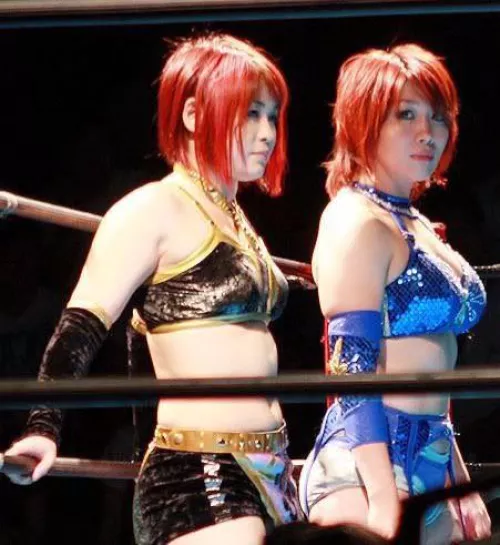 Iyo Sky and Asuka before WWE by Hornypervert6869