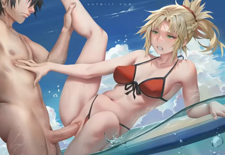 Mordred swimsuit fuck by Ok-Material7280