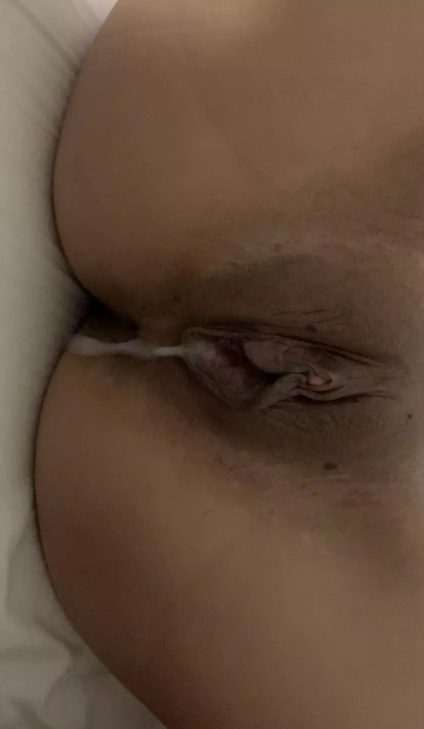 My first ever reddit meetup ended with this creampie! I loved feeling every drop inside of me! I'm so excited to see where else this year takes me!!!- 26 asian hotwife posted by Littlehotwife97