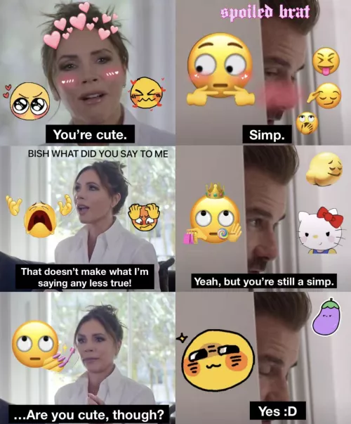 POV: your boy always has SOMETHING to say in response to you by suunnysideuup