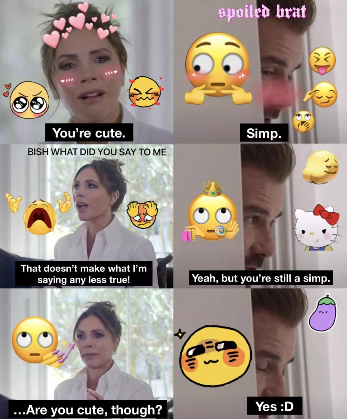 POV: your boy always has SOMETHING to say in response to you posted by suunnysideuup