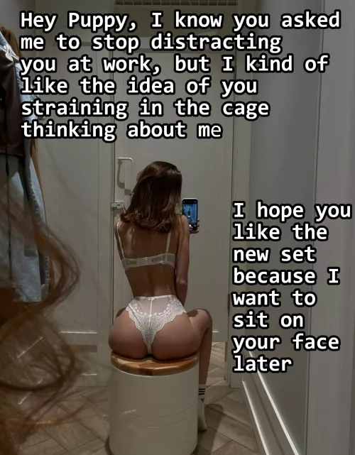 She knows how to distract you by BitterAndZesty