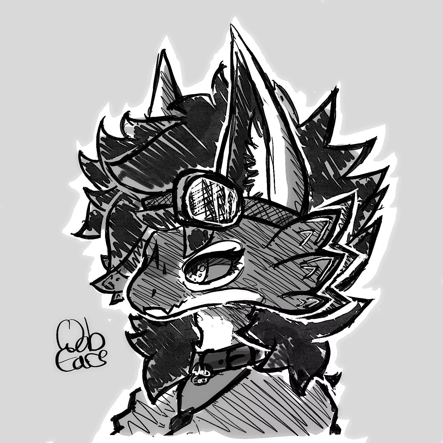 Sketch of a Novabeast I did today posted by LeDommk